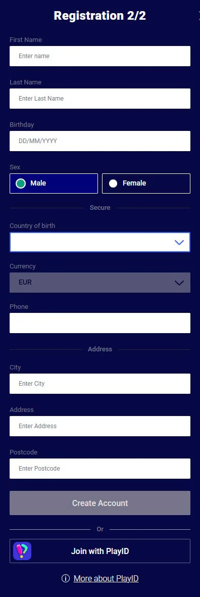 εγγραφή frumzi casino