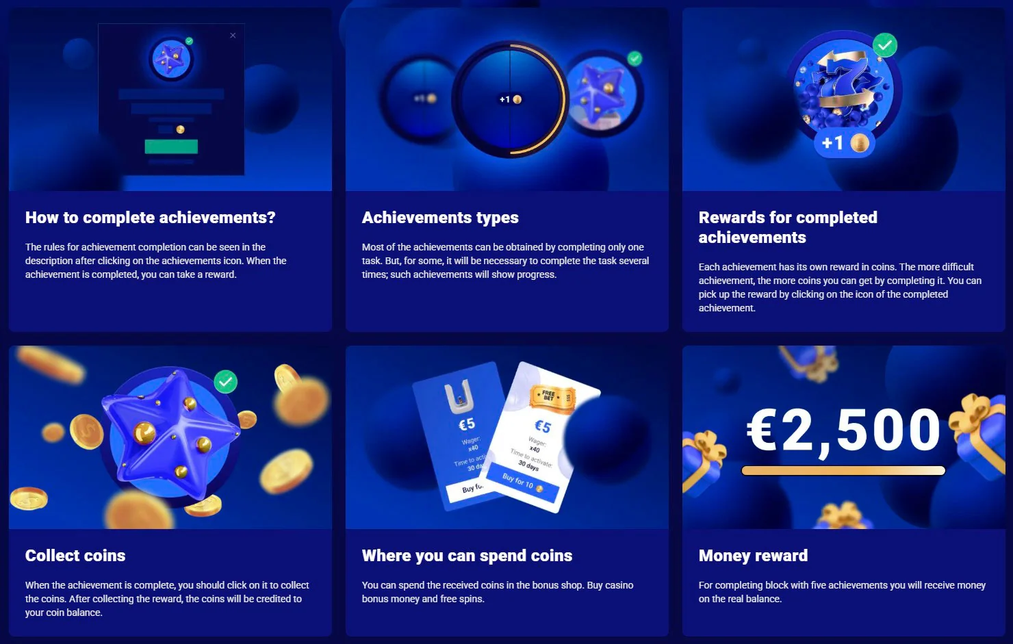 επιτεύγματα frumzi casino